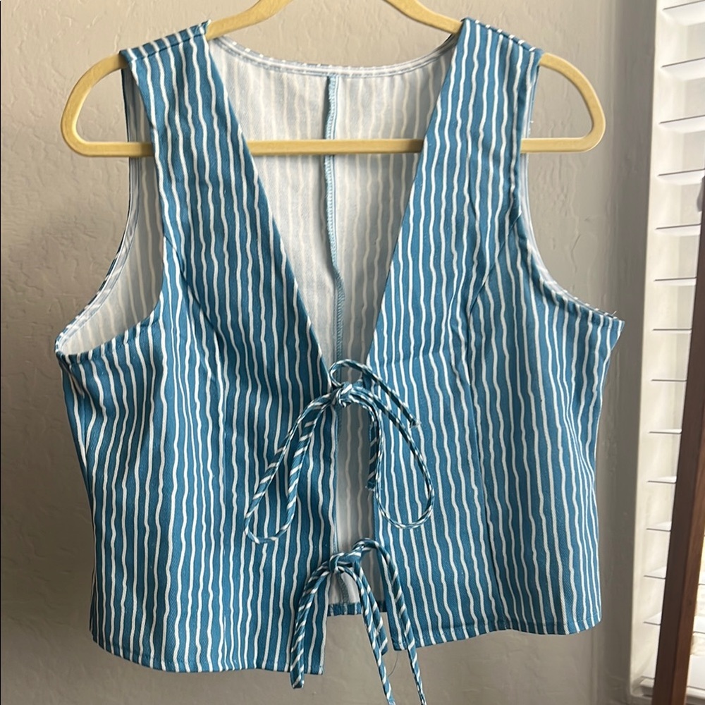 Striped Vest
